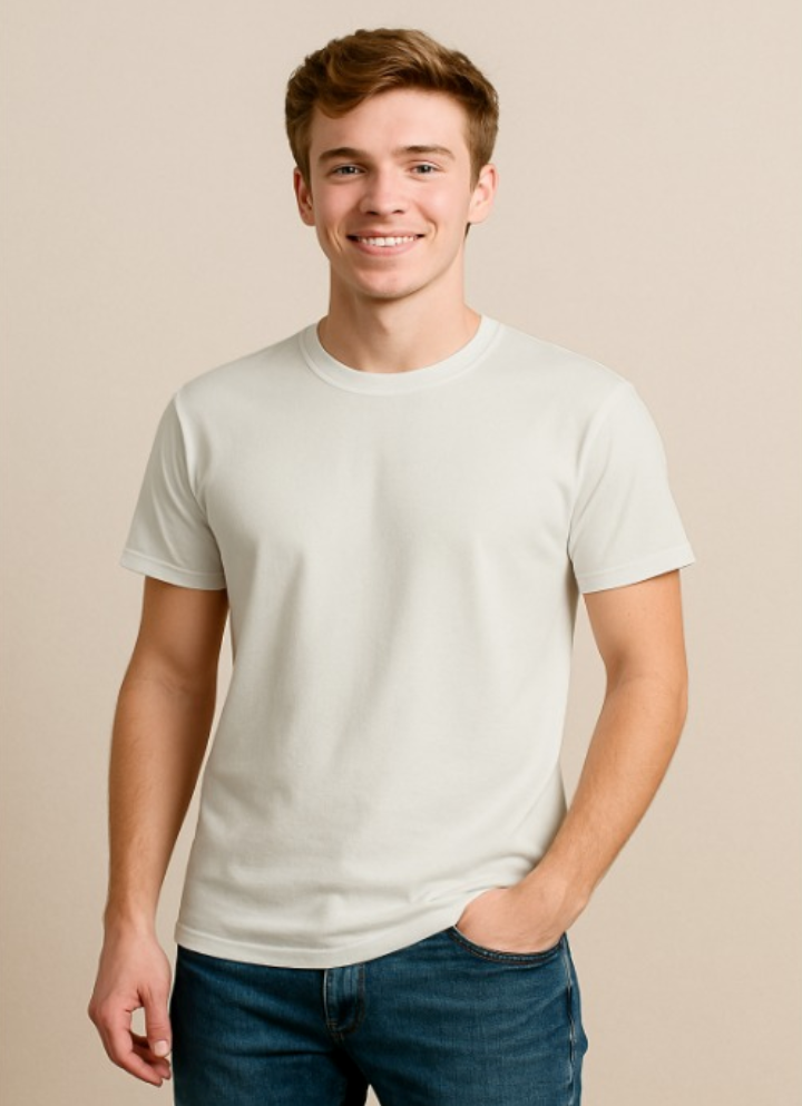 White t-shirt