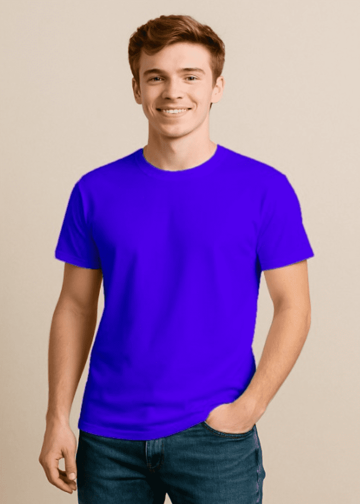 Blue t-shirt