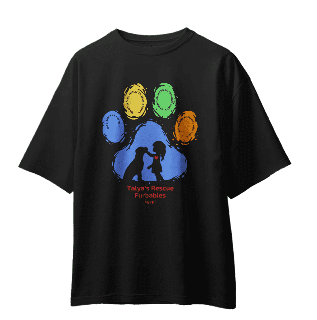 Talyas Black t-shirt